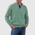 Men's Stand Collar Zipper Sweater Winter Fashion Solid Color Long Sleeve Knitted Top Clothing