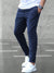 Men's Casual Drawstring Trousers With Pockets Fashion Slim Fit  Skinny Pencil Pants Clothing