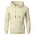 Men's Jacquard Hooded Sweater Long-sleeved Hoodie Warm Solid Sports Top