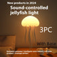 Lamp LED Jellyfish Night Light Portable Jellyfish Lamp Jellyfish Decorations Smart Table Lamp For Bedside Desk