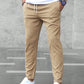 Men's Casual Drawstring Trousers With Pockets Fashion Slim Fit  Skinny Pencil Pants Clothing